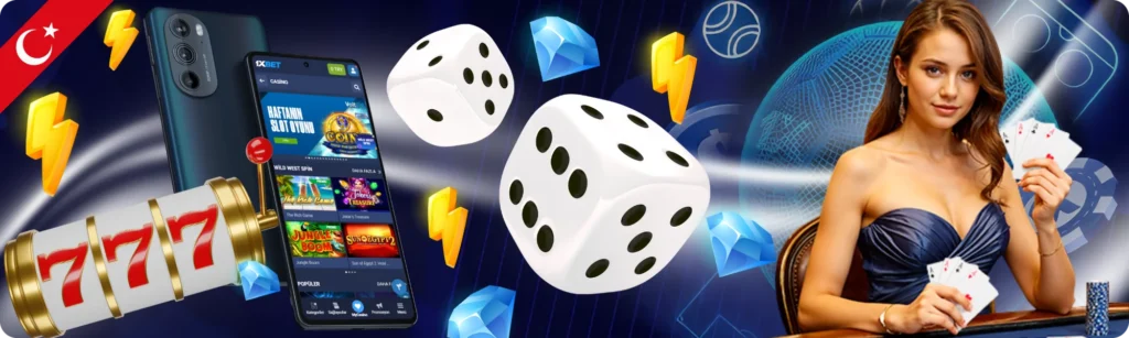 1xBet uygulamasındaki oyunlar Casino