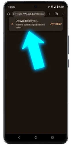 APK dosyasını indirin