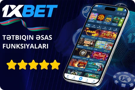 Tətbiqin əsas funksiyaları və üstünlükləri