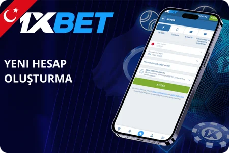 Yeni hesap oluşturma