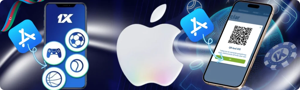 iPhone üçün 1xBet tətbiqini yükləyin
